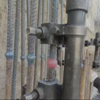 فورجینگ و اتصال سر به سر میلگرد (ستون ـ فنداسیون)|خدمات پیشه و مهارت|رشت, عینک|دیوار