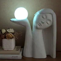 آباژور دستساز دختر مهتاب