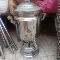 سماور ۸ لیتری برادران غربی سالم تمیز در حد نو