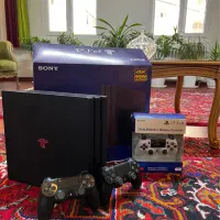 Ps4 pro 4k سه دسته فول بازی|کنسول، بازی ویدئویی و آنلاین|تهران, شهرک نفت|دیوار
