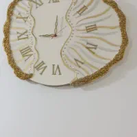 ساعت دیواری دست ساز رزین نو