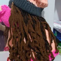 عروسک دست بافت|اسباب‌بازی بچه|مسجد سلیمان, |دیوار