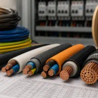 فروش انواع سیم و کابل  پروژه های مسکونی و صنعتی