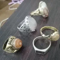 انگشتر مردانه نقره وبرنج قدیمی