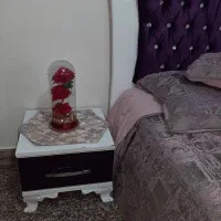 تخت دونفره ام دی اف درجه یک|تخت و سرویس خواب|حویق, |دیوار