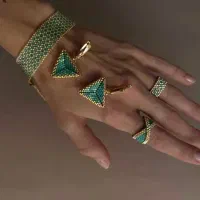 سفارش وآموزش انواع کارهای منجوق بافت|بدلیجات|همدان, |دیوار