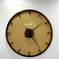 ساعت دیواری حصیری