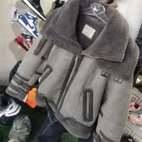 کاپشن چرم بوفالو اورجینال