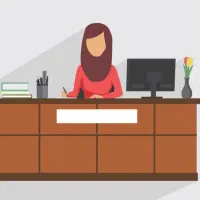 منشی خانم جهت کار در دفتر سنگ فروشی