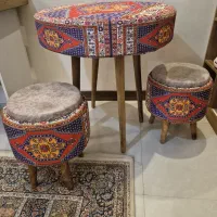 میز وصندلی پاف