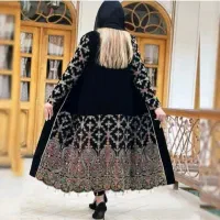 مانتو و عبا مجلسی ،کارهای سوزن دوزی