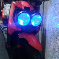 فروش جاپای موتور چراغ هف رنگ قاب پلاک موتور|قطعات یدکی و لوازم جانبی|کیش, |دیوار