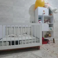 تخت کمد توشک نو بچگانه مناسب سیسمونی