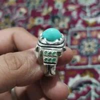 انگشتره فیروزه محک نیشابور کار استاد رحیم طهران|جواهرات|قرچک, شهرک گلها|دیوار