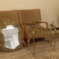 آینه و کنسول برنزی