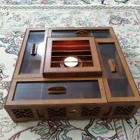 جای دمنوش و تی بگ به همراه جای شمع وارمر