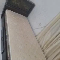 تختخواب تک نفره همراه با تشک طبی