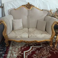 مبلمان ۷ نفره کلاسیک همراه با میز عسلی|مبلمان خانگی و میز عسلی|تهران, بهداشت|دیوار