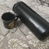 ماگ مسافرتی نیم لیتری همراه لیوان