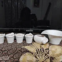 لوازم تزیینی دکوری گلدون مجسمه شیشه‌شمع کوزه جام|حراج|مشهد, توس (بلوار توس)|دیوار