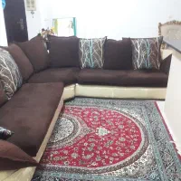 مبل راحتی ۷نفره ال|مبلمان خانگی و میز عسلی|محمدیه-قزوین, |دیوار