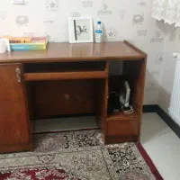 میز کامپیوتر جنس چوب و صندلی کامپیوتر