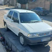 پراید اس ای ۹۹ سفید عروسک در حد