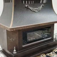 بخاری گازی شومینه ای پلار دودکش دار|بخاری، هیتر، شومینه|اهواز, فرهنگ شهر|دیوار