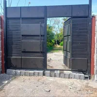 درب حیاط و اهنی سنگین سبک|مصالح و تجهیزات ساختمان|رشت, فخب|دیوار