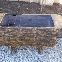 فروش منقل *منقل ومیزوصندلی بتنی تنه درختی|مصالح و تجهیزات ساختمان|کلارآباد, |دیوار