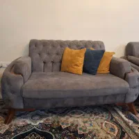 سرویس مبلمان راحتی۷ نفره بهمراه میزناهارخوری|مبلمان خانگی و میز عسلی|ری, منصوریه منگل|دیوار