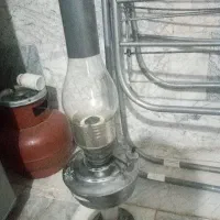 چراغ گردسوز نفتی آبی سوز شده برنجی اصلی