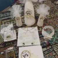 ست بله برون نامزدی|صنایع دستی و سایر لوازم تزئینی|شیراز, شهرک ولیعصر|دیوار