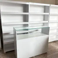 کانتر شیشه خور ،چوبی