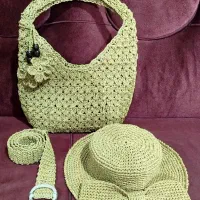 کیف و کمربند رافیا