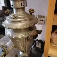 سماور زغالی عتیقه وچراغ سه فیتیله هلندی اصل|کلکسیون اشیاء عتیقه|تهران, خواجه نصیر طوسی|دیوار