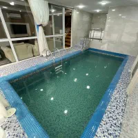 ویلا استخردار سوییسی بیلیارد استخر شالیزار