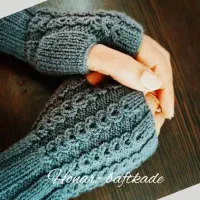 دستکش نیم انگشتی طرحدار