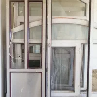 درب آلومینیومی پنجره دو جداره برای خانه باغ و ویلا|مصالح و تجهیزات ساختمان|سراب, |دیوار