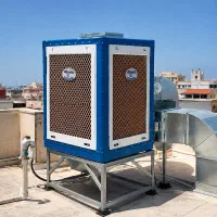 کولر سلولزی ۶۰۰۰ مجهز به ریموت و کنترل دیجیتال