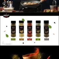 فروش کلی و یک جای ادویه بسته بندی شده