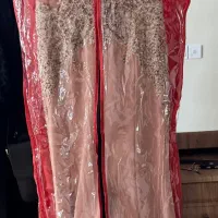 پیراهن مجلسی نگین کاری دنباله دار سایز ۴۴|لباس|سمنان, |دیوار