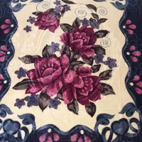 پتو ضخیم با ایراد مهندسی مدل گلبافتی|رختخواب، بالش، پتو|بومهن, |دیوار