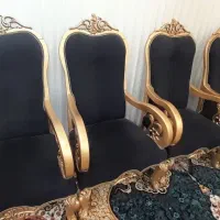 فروش مبل سلطنتی هفت نفره در حد نو|مبلمان خانگی و میز عسلی|اندیمشک, |دیوار