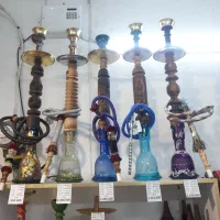 قلیان چوبی قلیان خارجی ست قلیان اقتصادی|صنایع دستی و سایر لوازم تزئینی|قم, آذر (نکویی)|دیوار