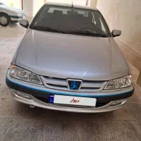 پژو پارس 86 دوگانه کارخانه نقره ای