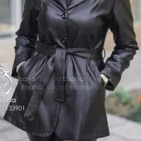 پالتو چرم زنانه( طرح السانا، مدل هیلی)