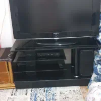 تلویزیون ۵۰ اینچ سامسونگ و میز TV