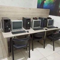 ۶ عدد سیستم گیم نت به همراه میز و صندلی