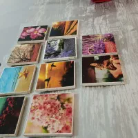 ده تابلو زیبا به ابعاد ۱۰سانت در ۱۰سانت|تابلو، نقاشی، عکس|شیراز, معالی‌آباد|دیوار